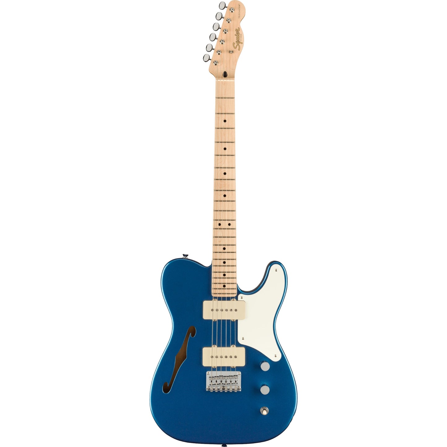 Squier Paranormal Cabronita Telecaster Thinline in Lake Placid Blue