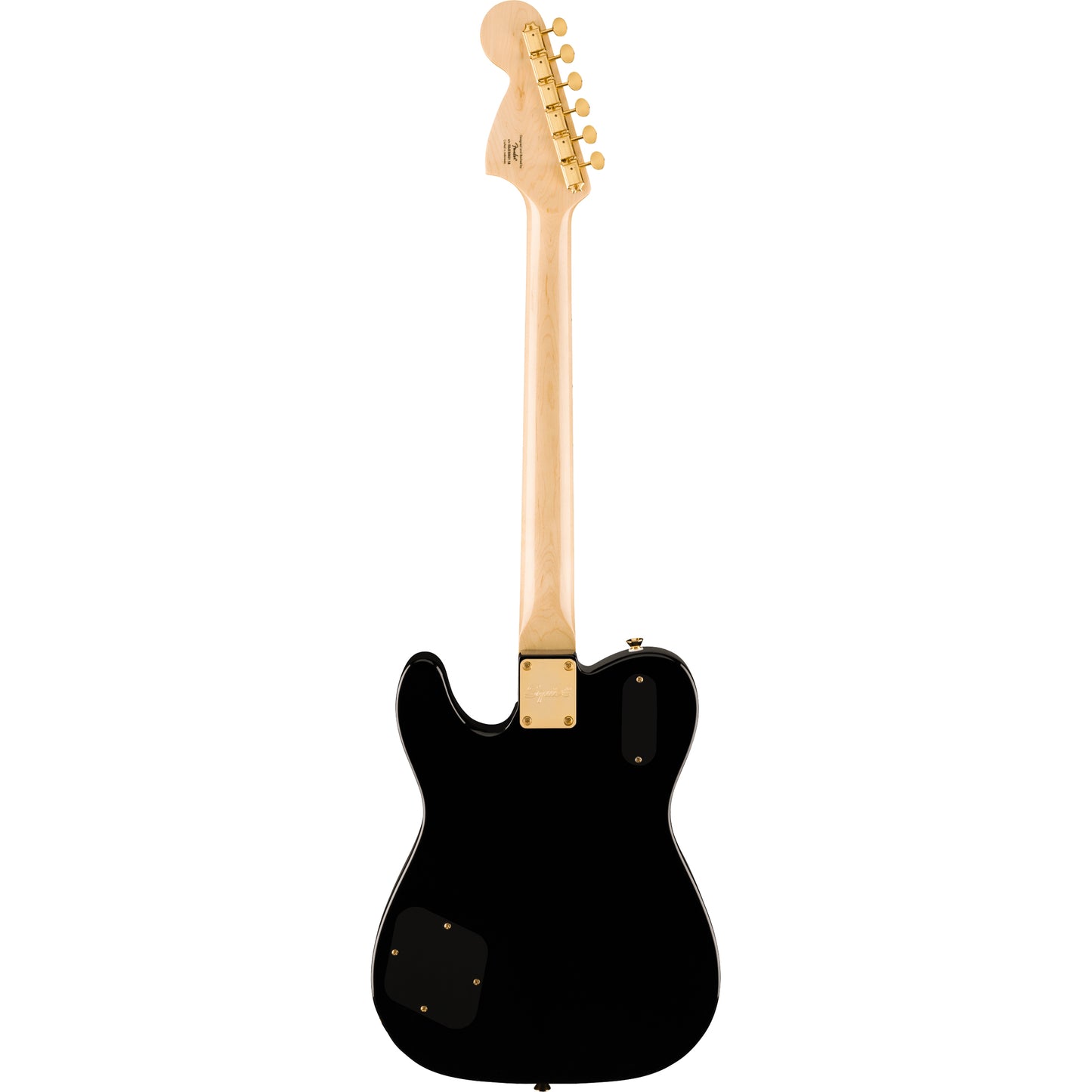 Squier Limited Edition Paranormal Troublemaker Telcaster Deluxe Electric Guitar - Black