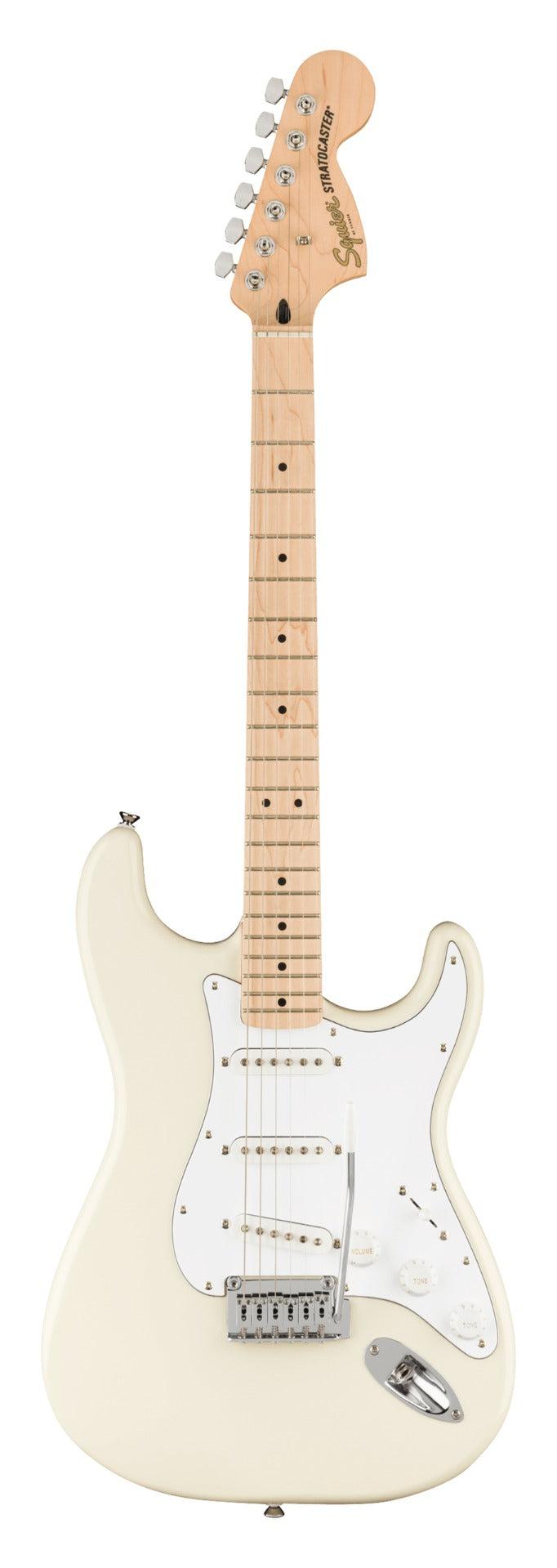 Squier Affinity Series Stratocaster in Olympic White