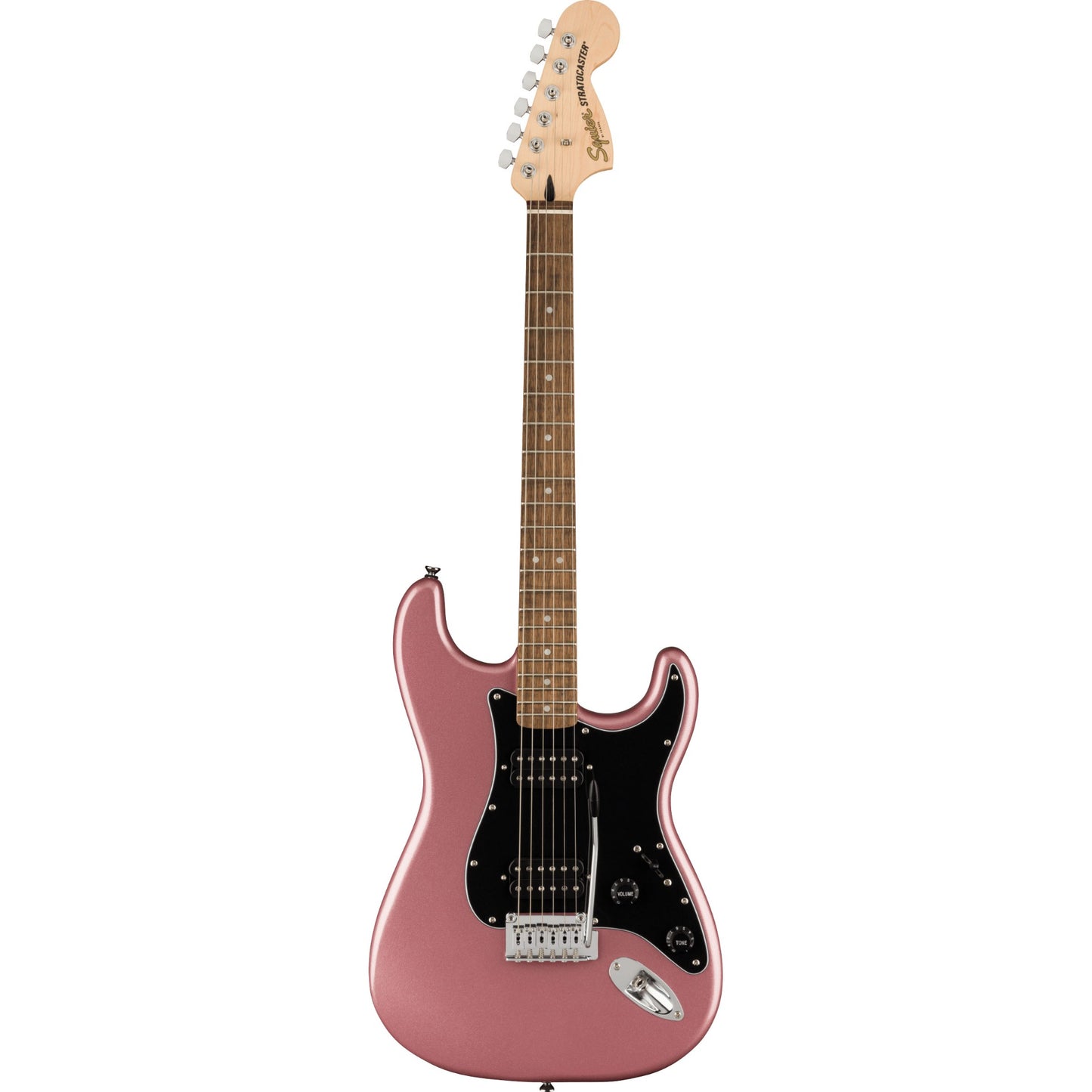 Squier Affinity Series Stratocaster HH Electric Guitar in Burgundy Mist