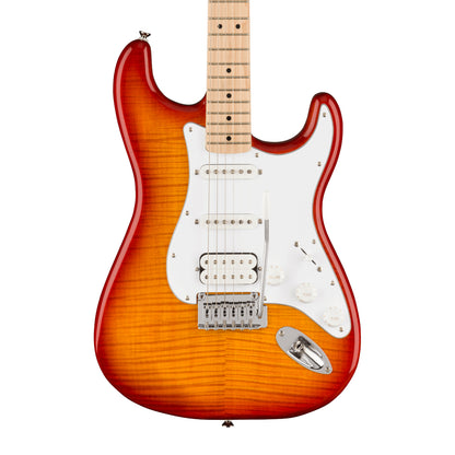 Squier Affinity Series Stratocaster FMT HSS Electric Guitar in Sienna Sunburst