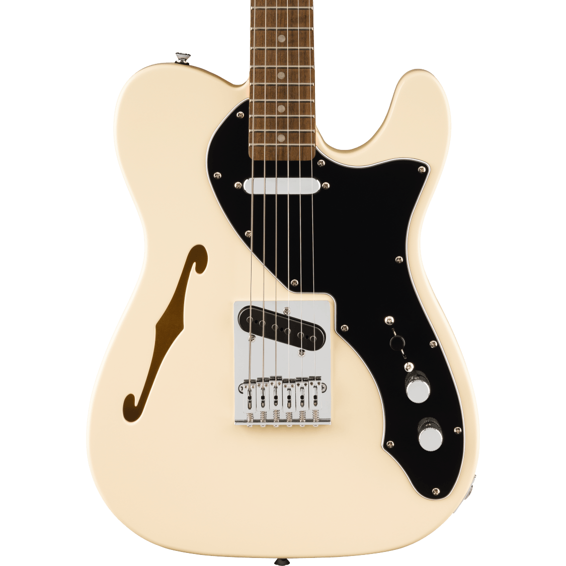 Squier Affinity Series Telecaster Thinline - Olympic White