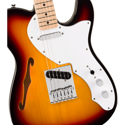 Squier Affinity Series Telecaster Thinline - 3-Color Sunburst