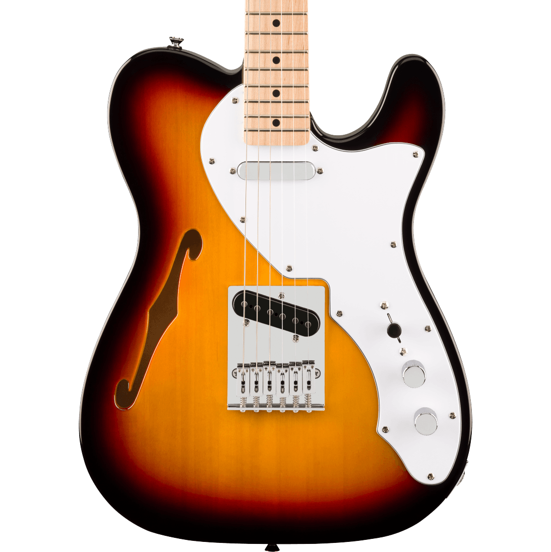 Squier Affinity Series Telecaster Thinline - 3-Color Sunburst