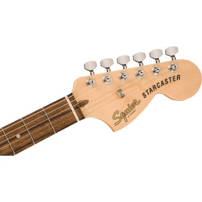 Squier Affinity Series Starcaster Deluxe Semi-Hollowbody - Laurel Fingerboard, Olympic White