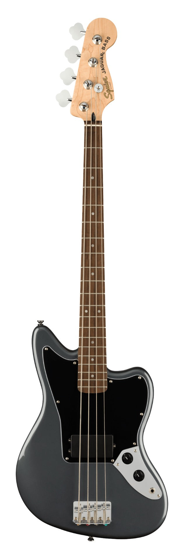 Squier Affinity Series Jaguar Bass H in Charcoal Frost Metallic