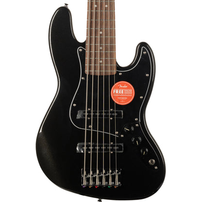 Squier Affinity Series Jazz Bass VI 6 String - Black Metallic