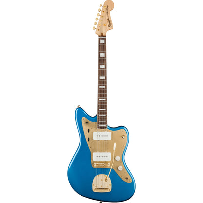 Squier 40th Anniversary Jazzmaster, Gold Edition, Lake Placid Blue