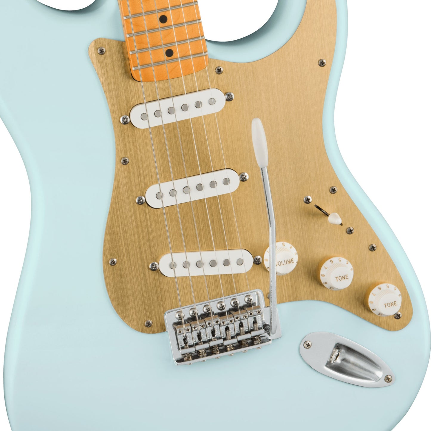 Squier 40th Anniversary Stratocaster, Vintage Edition, Satin Sonic Blue