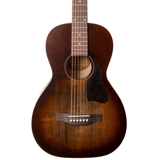 Art & Lutherie Roadhouse Parlor Bourboun Burst Acoustic-Electric Guitar