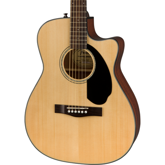 Fender CC-60SCE Concert Acoustic Electric Guitar - Walnut Fingerboard, Natural