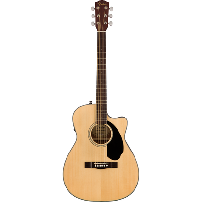 Fender CC-60SCE Concert Acoustic Electric Guitar - Walnut Fingerboard, Natural