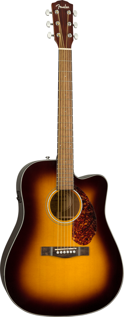 Fender CD140SCE Dreadnought Acoustic Electric Guitar in Sunburst