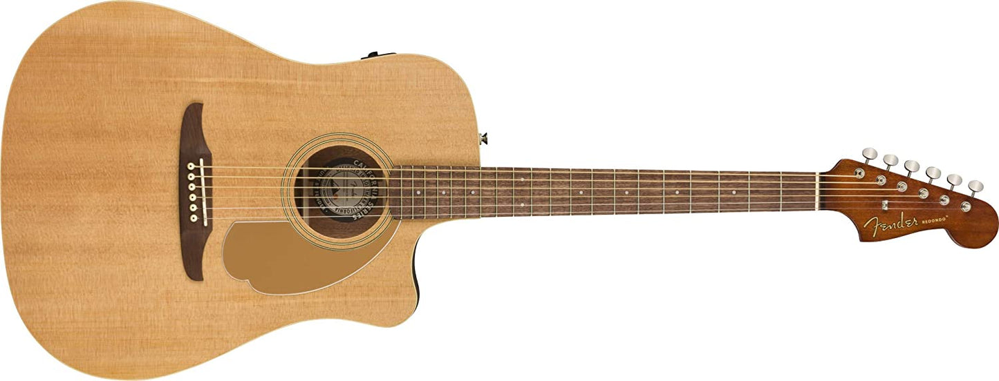 Fender Redondo Player Acoustic-Electric Guitar, Natural