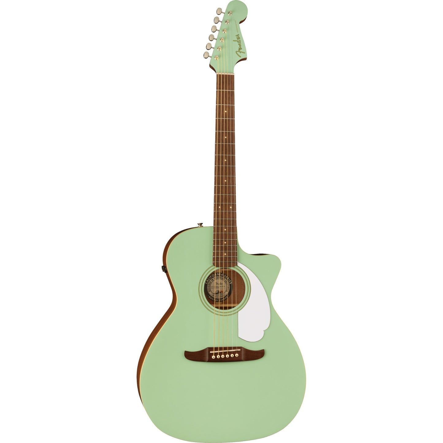 Fender Newporter Player Acoustic Electric Guitar - Surf Green