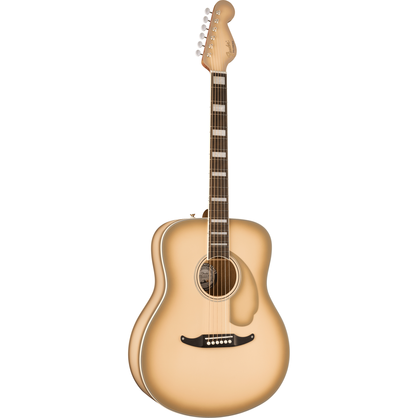 Fender Limited Edition California Vintage Palomino Acoustic Electric Guitar - Antigua Pickguard, Antigua