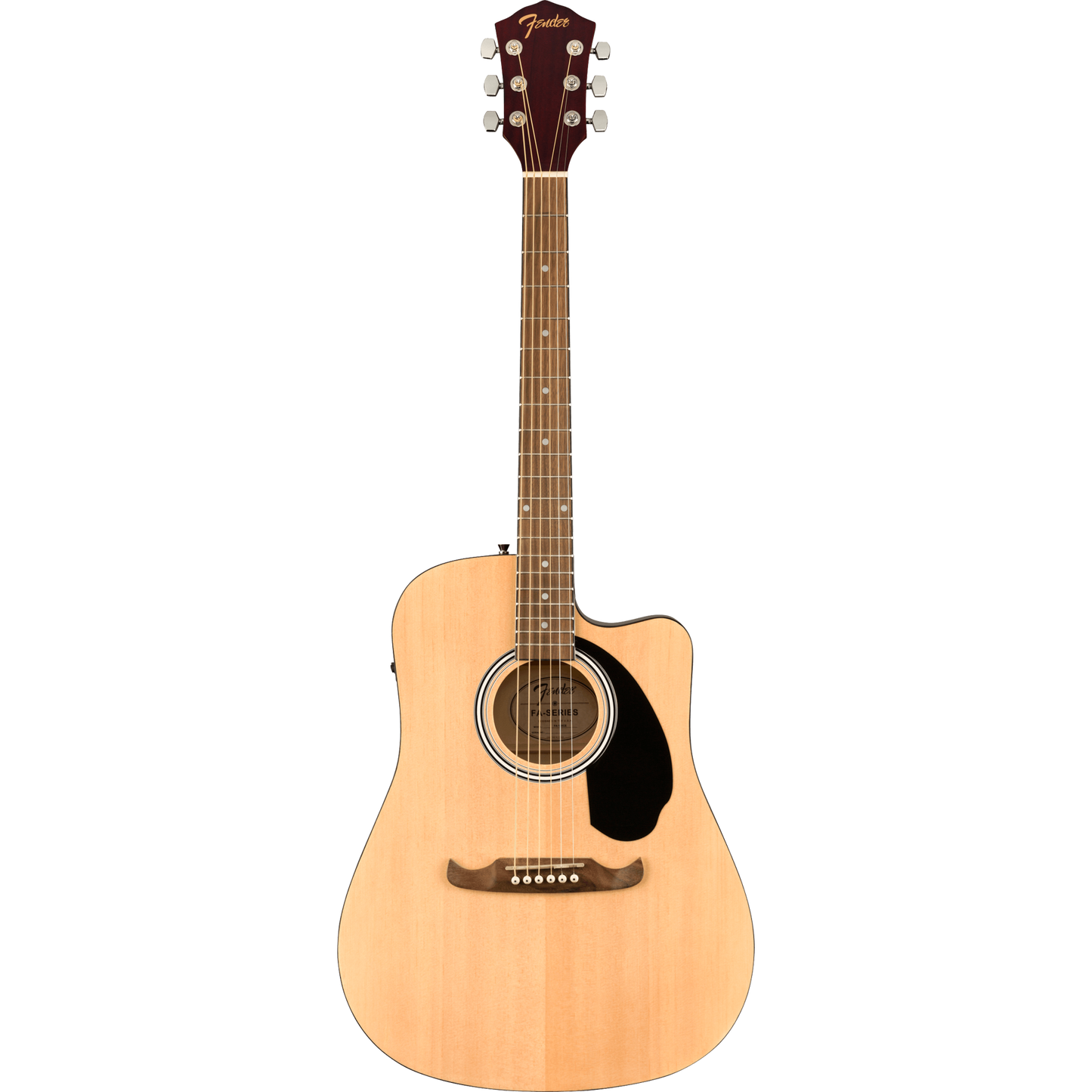 Fender FA-125CE Dreadnought Acoustic Electric - Walnut Fingerboard, Natural