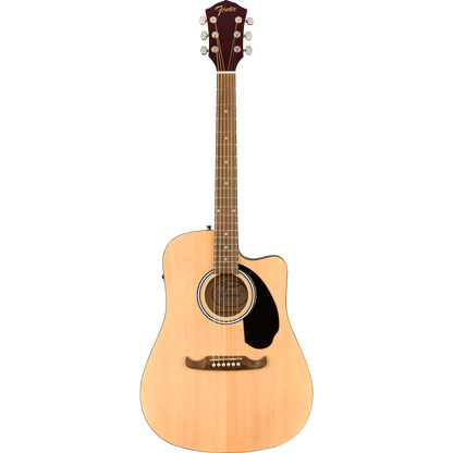 Fender FA-125CE Dreadnought Acoustic Electric - Walnut Fingerboard, Natural