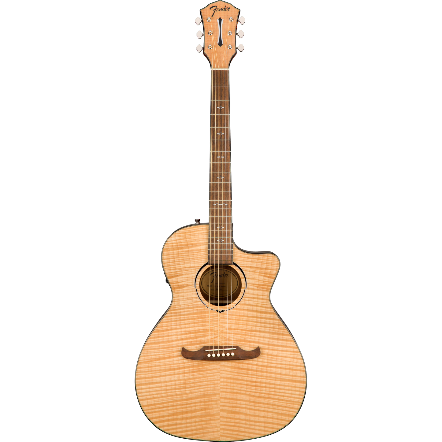 Fender FA-345CE Auditorium Acoustic Electric Guitar - Walnut Fingerboard, Natural