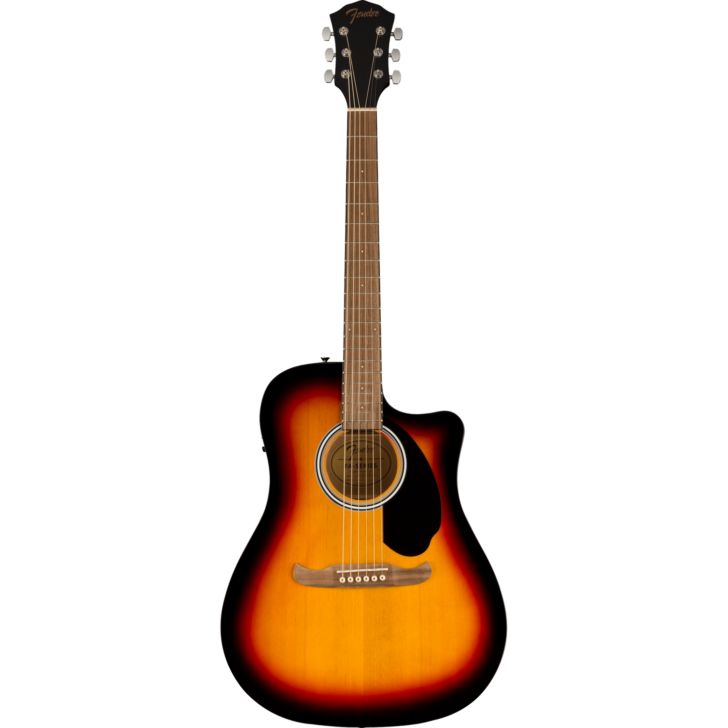 Fender FA-125CE Dreadnought Acoustic Electric Guitar - Sunburst