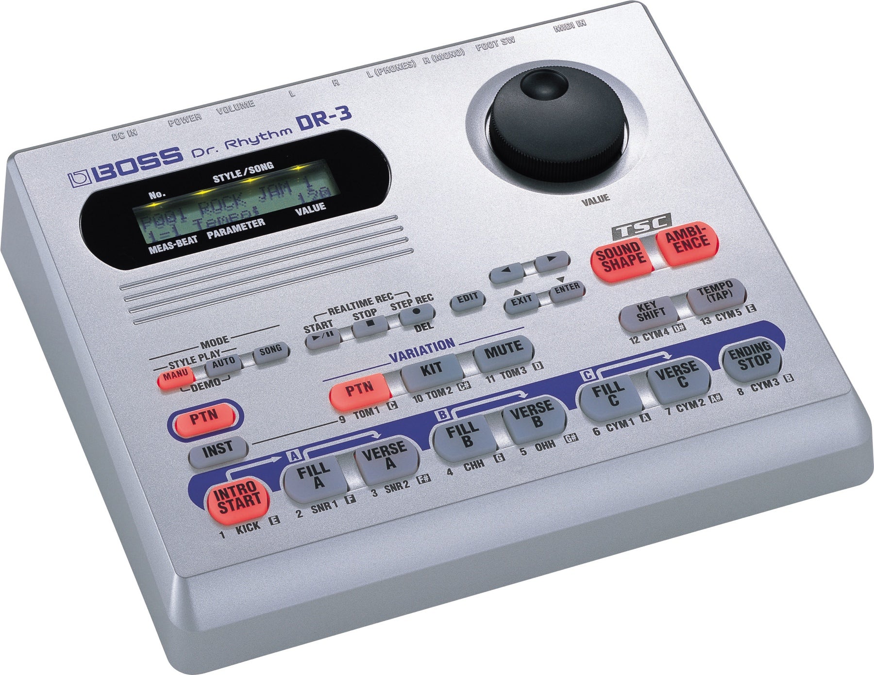 Boss DR-3 DR. Rhythm Drum Machine