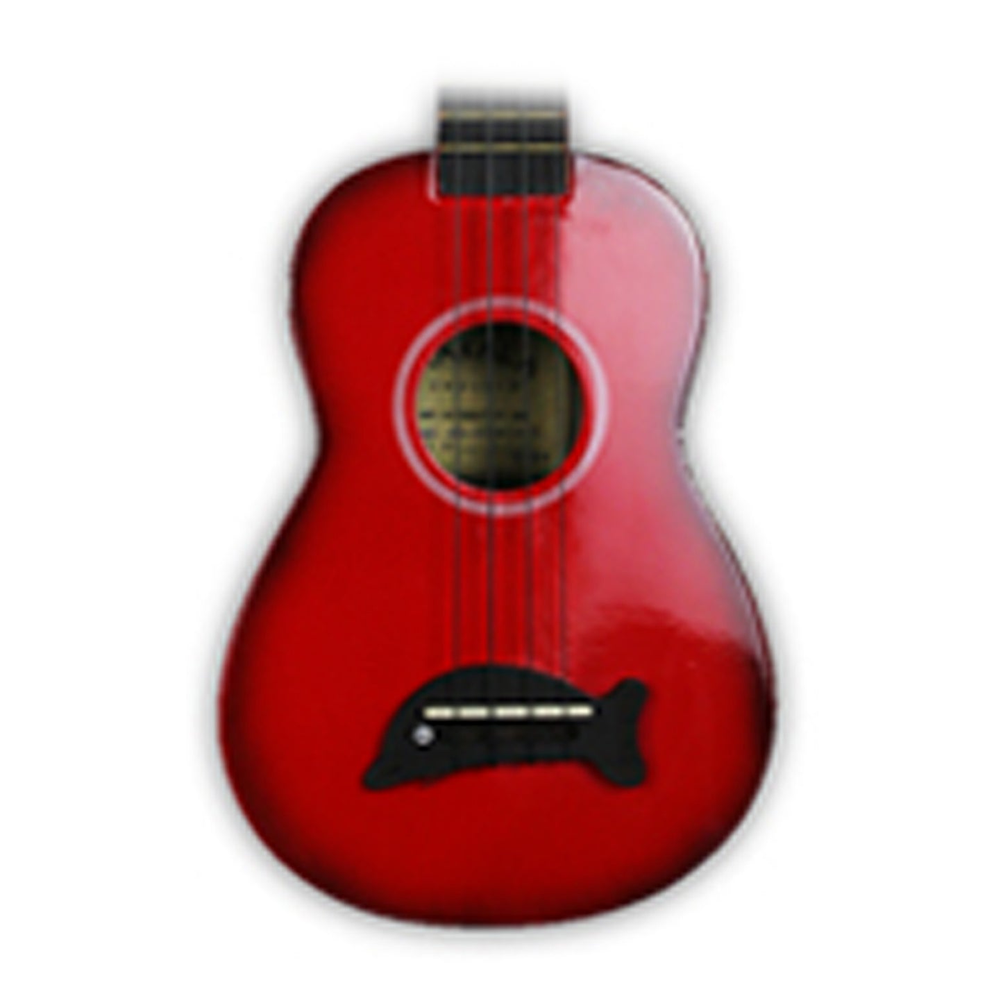 Kala Makala Mks Dolphin Bridge Soprano Ukulele Red Burst With Gig