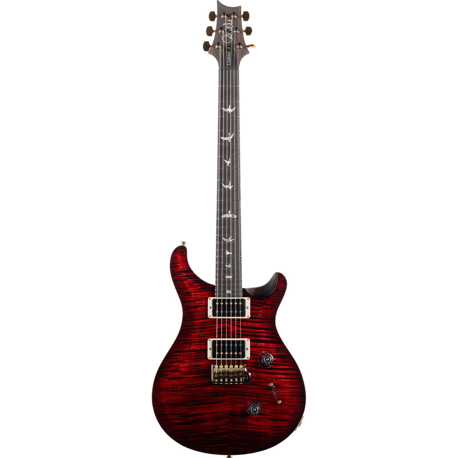 PRS Custom 24 Electric Guitar - Fire Red 10-Top – Alto Music