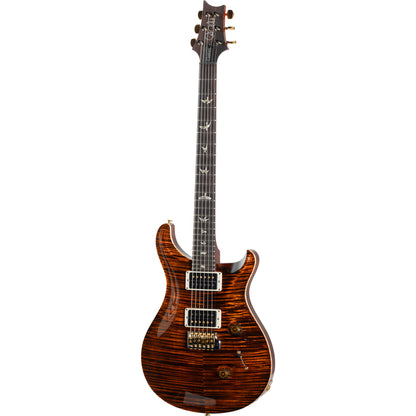 PRS Custom 24 10 Top Electric Guitar, Orange Tiger