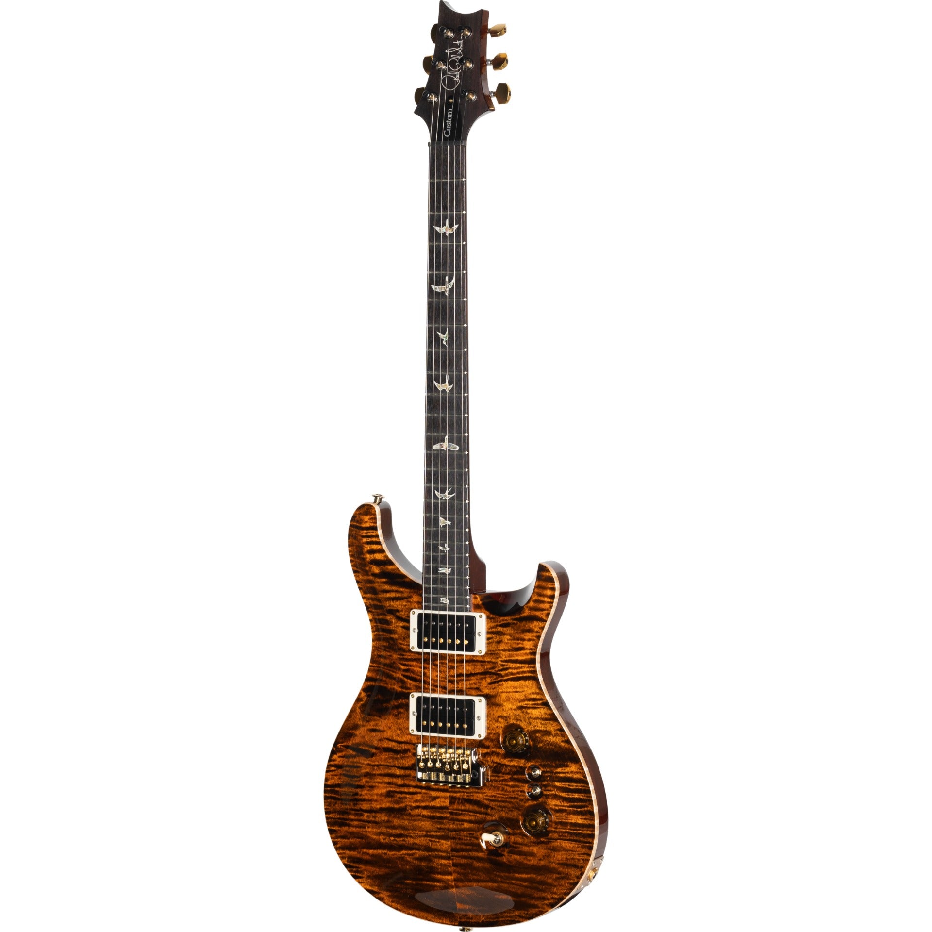 PRS Custom 24-08 10 Top Electric Guitar - Orange Tiger – Alto Music
