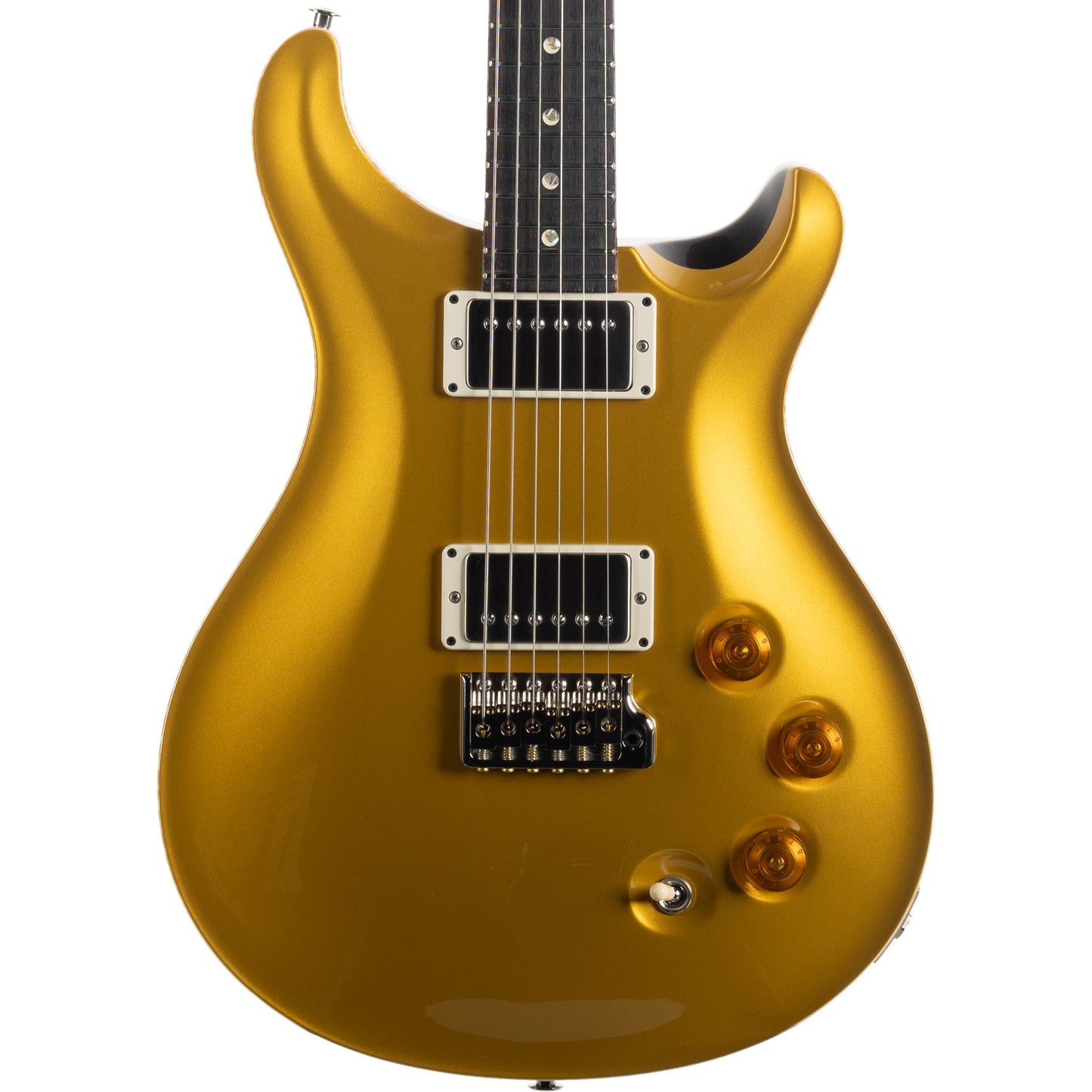 PRS DGT Electric Guitar with Moons Inlay, Gold Top