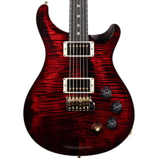 PRS DGT Electric Guitar - Fire Red Burst 10-Top