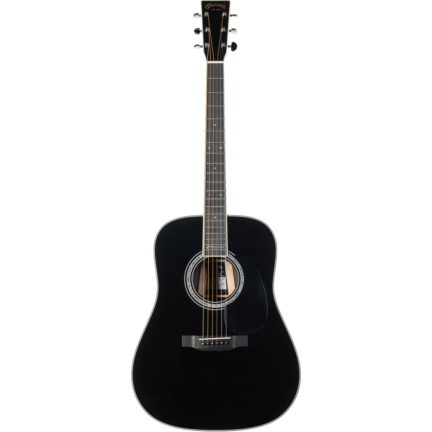 Martin D-35 Johnny Cash Acoustic Guitar - Black