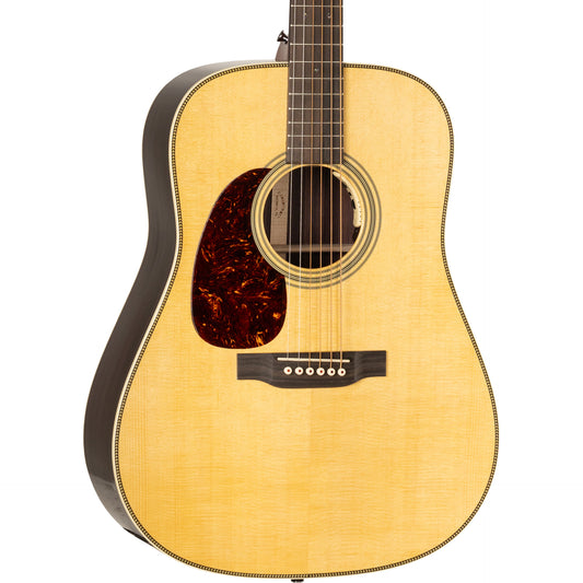 Martin HD-28E Dreadnought Left-Handed Acoustic Electric Guitar - Natural