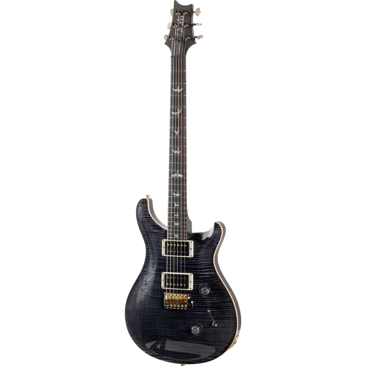 PRS 2024 Custom 24 Electric Guitar - Gray Black 10-Top