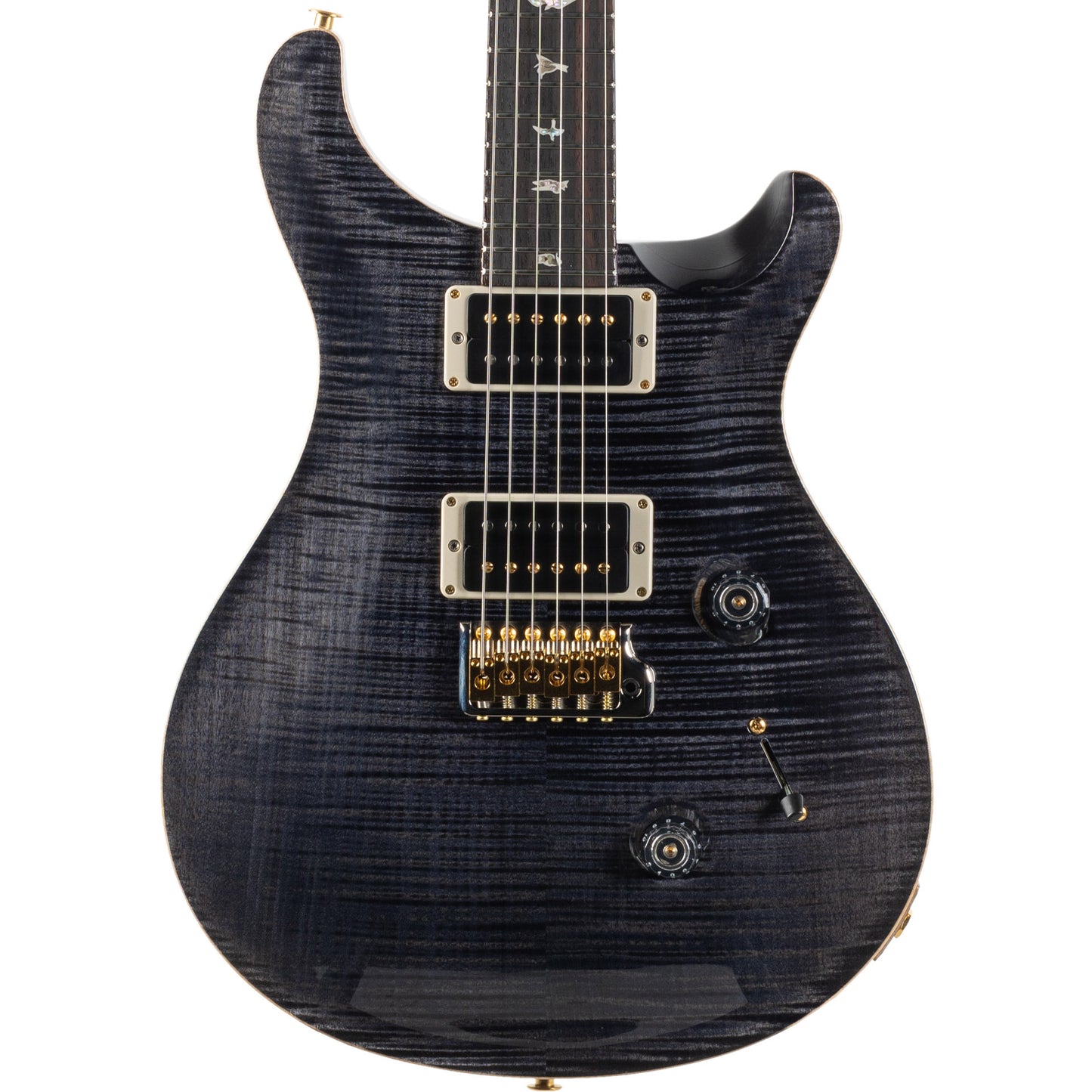 PRS 2024 Custom 24 Electric Guitar - Gray Black 10-Top