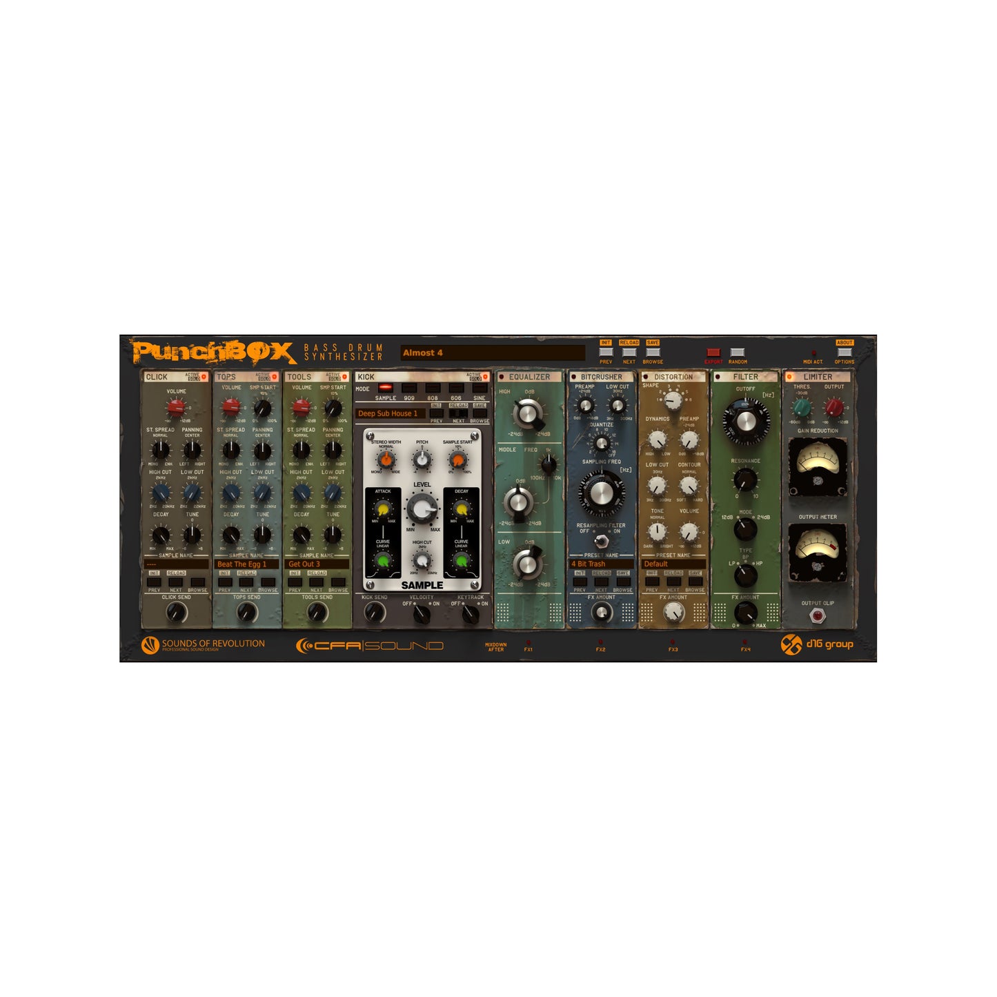 D16 Group PunchBox Virtual Instrument Plug-in