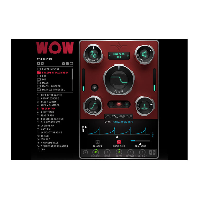 Sugar Bytes WOW2 Plug-in