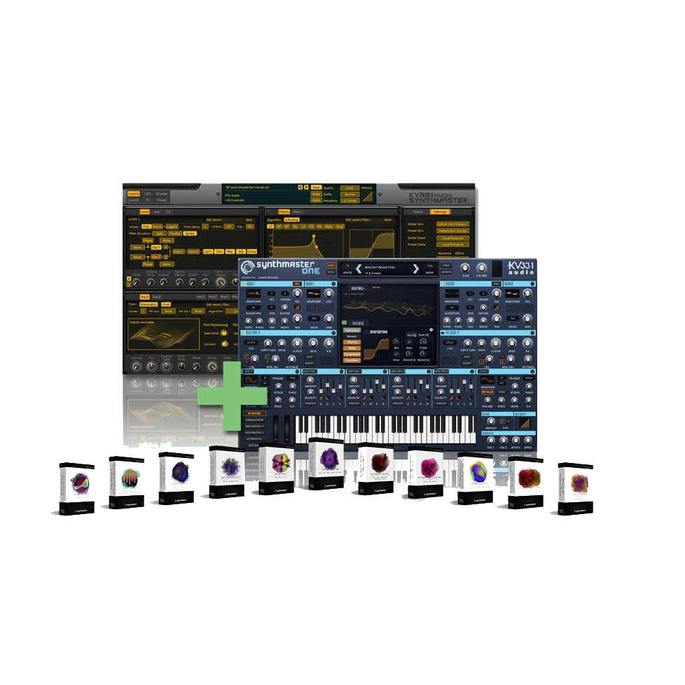 KV331 Audio SynthMaster Everything Bundle (Upgrade from SynthMaster Player)