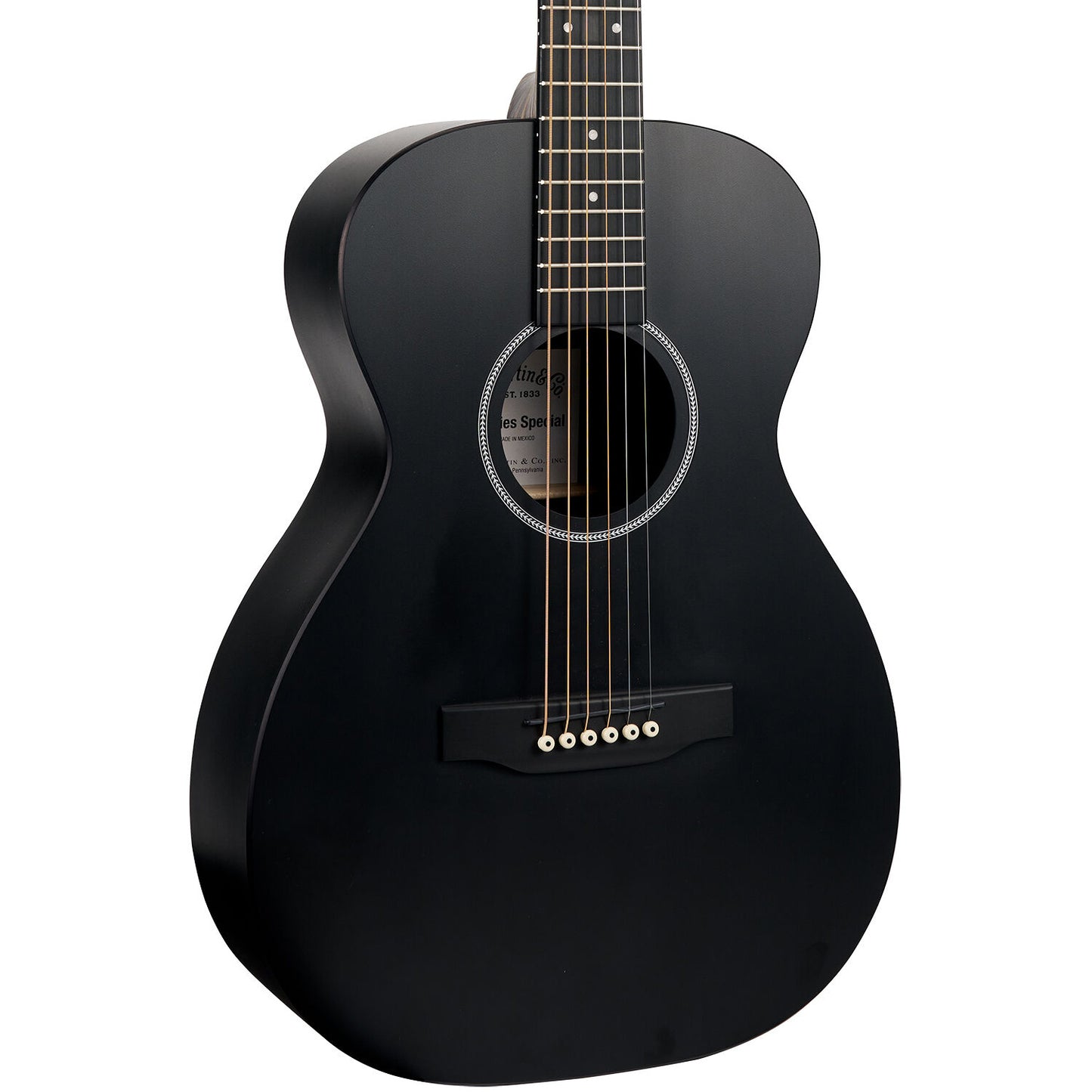 Martin 0-X1 Black X Series Concert Acoustic Guitar