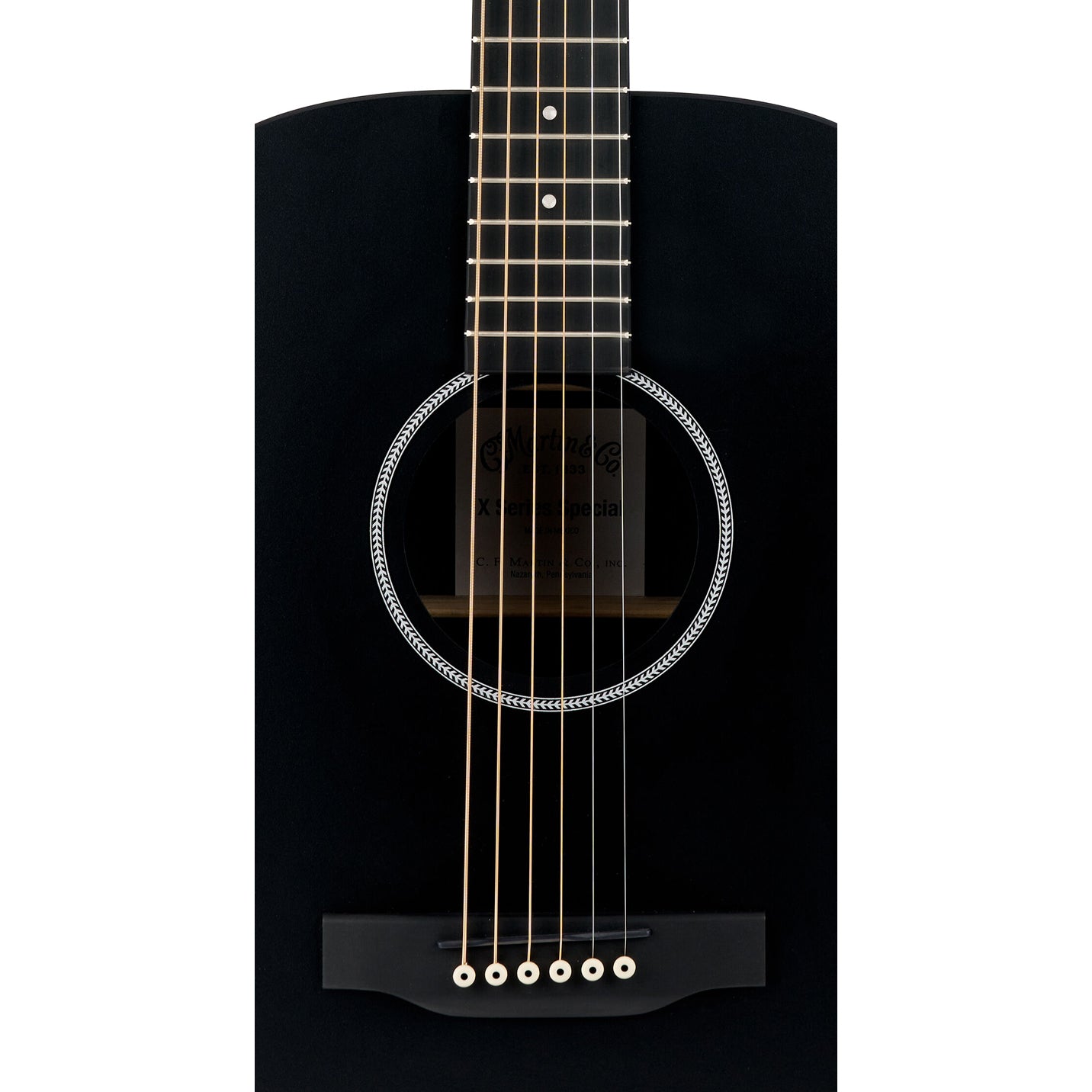 Martin D-X1 Black X Series Dreadnought Acoustic Guitar