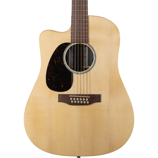 Martin DC-X2E Brazilian Left Handed 12-String Acoustic Electric Guitar