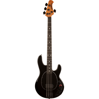 Ernie Ball Music Man Dark Ray Bass in Obsidian Black