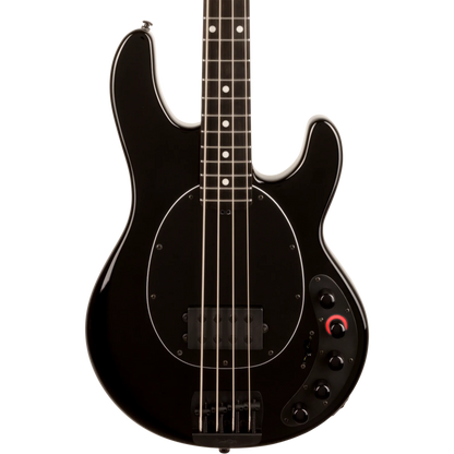 Ernie Ball Music Man Dark Ray Bass in Obsidian Black