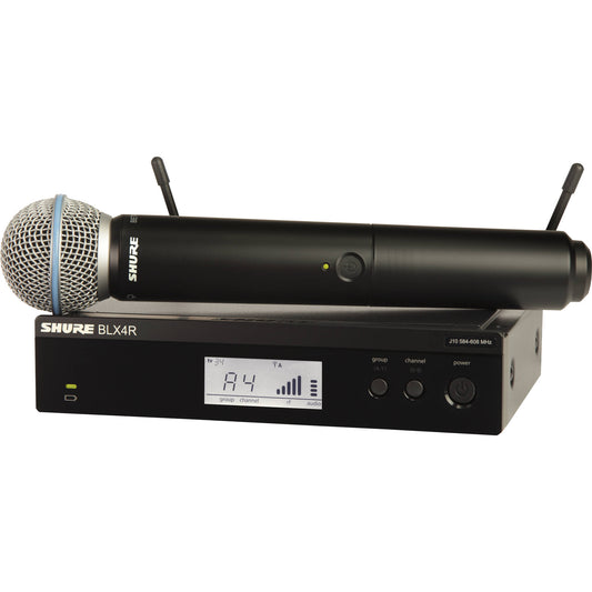 Shure BLX24R/B58 Wireless Handheld Microphone System - H9 Band