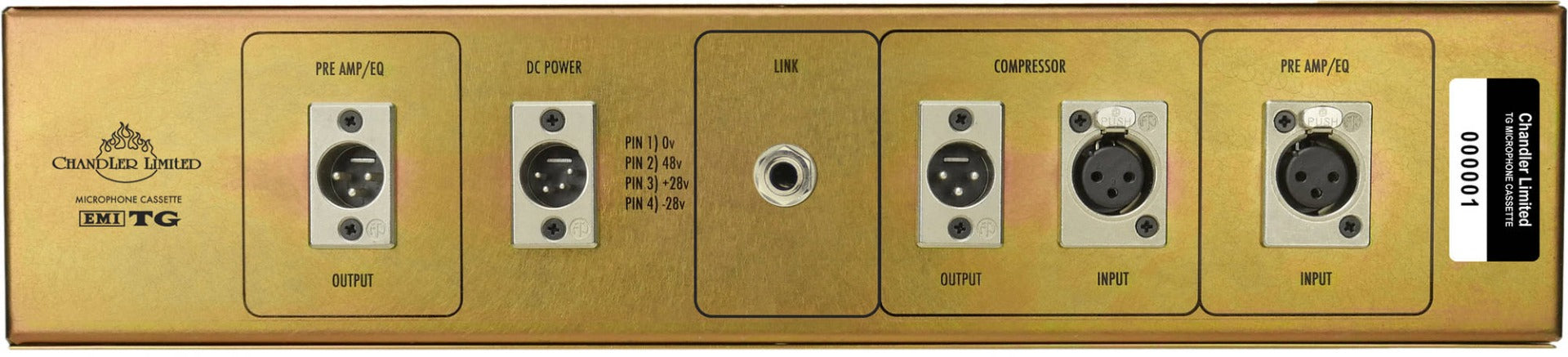 Chandler Limited TG Cassette Microphone-Channel Strip – Alto Music