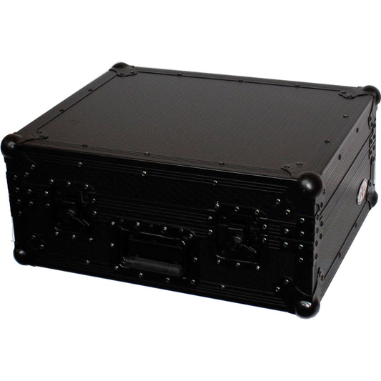 ProX T-TTBL Case for SL1200-Style Turntable - Black on Black