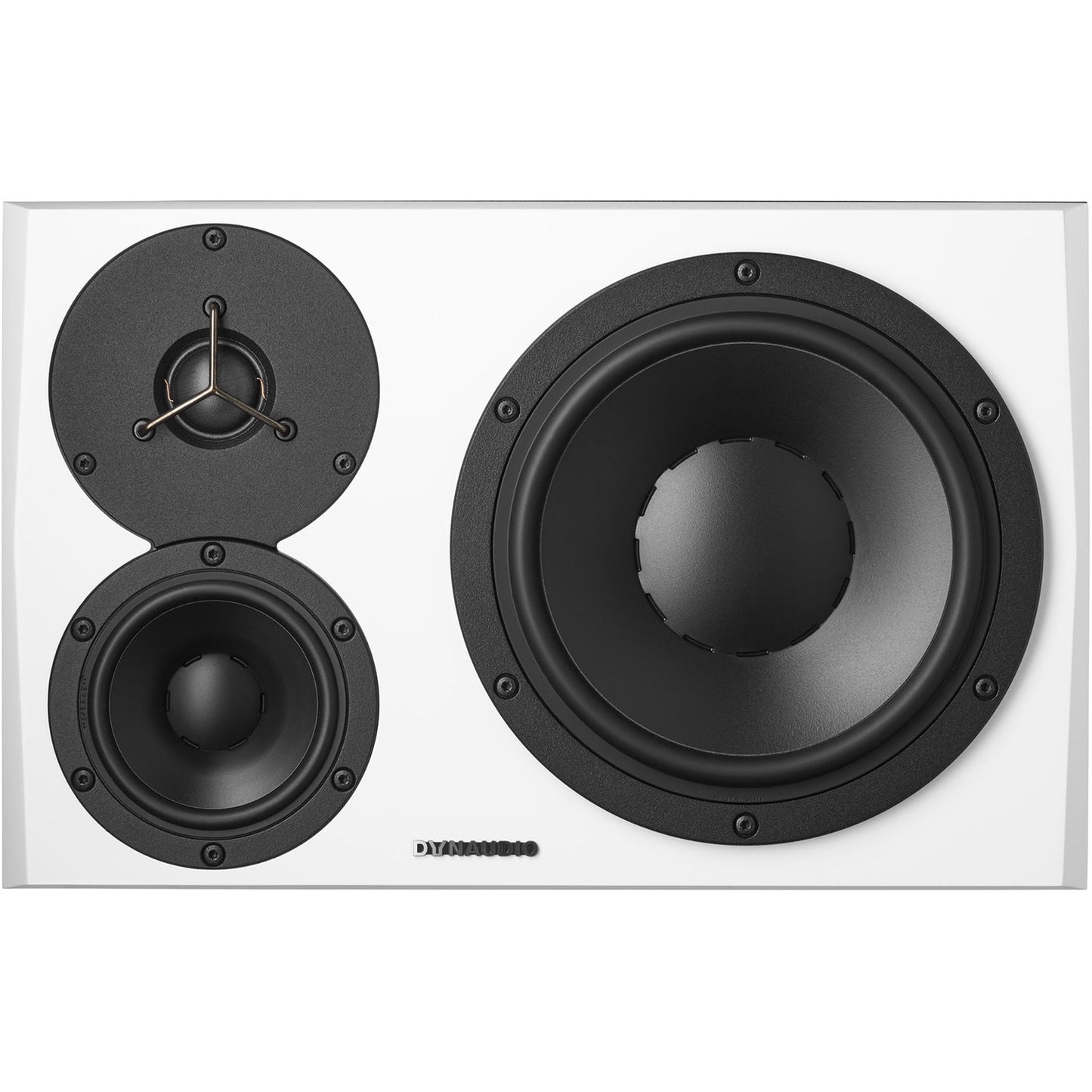 Dynaudio LYD-48 3 Way Powered Studio Monitor - White, Left