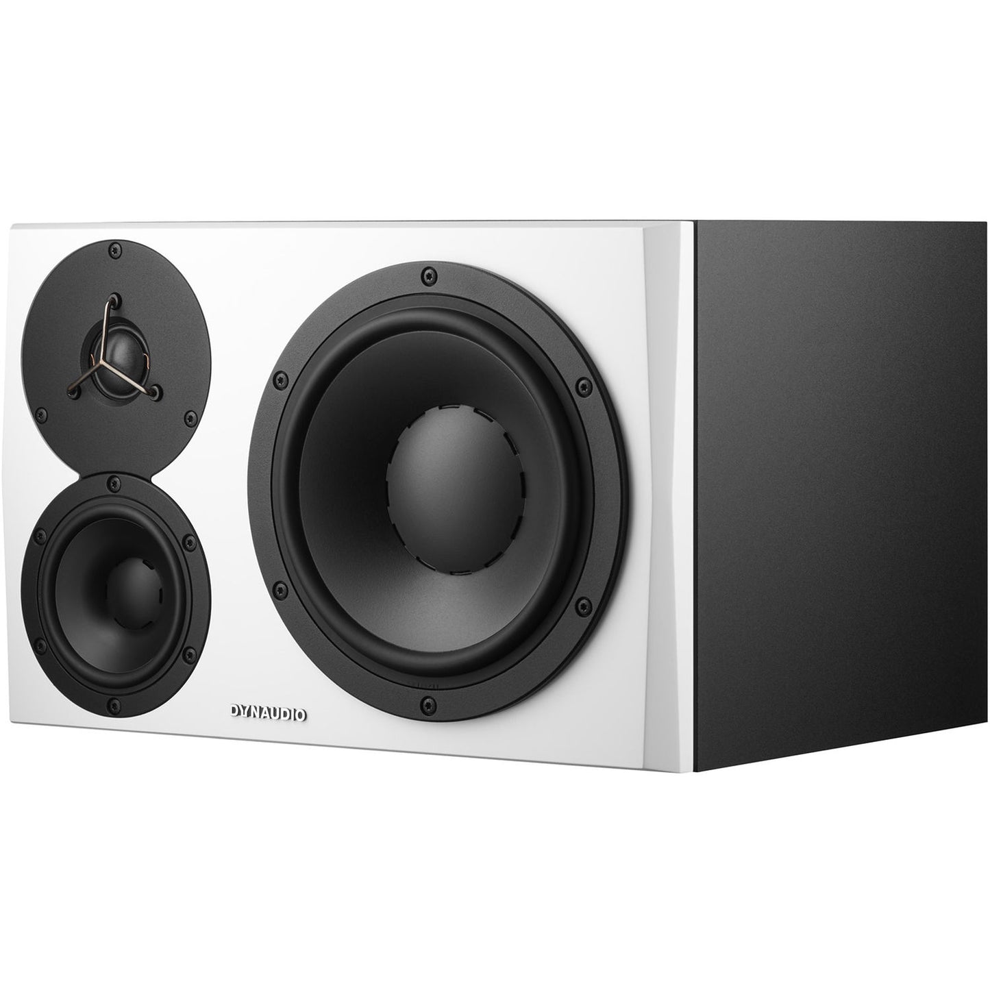 Dynaudio LYD-48 3 Way Powered Studio Monitor - White, Left