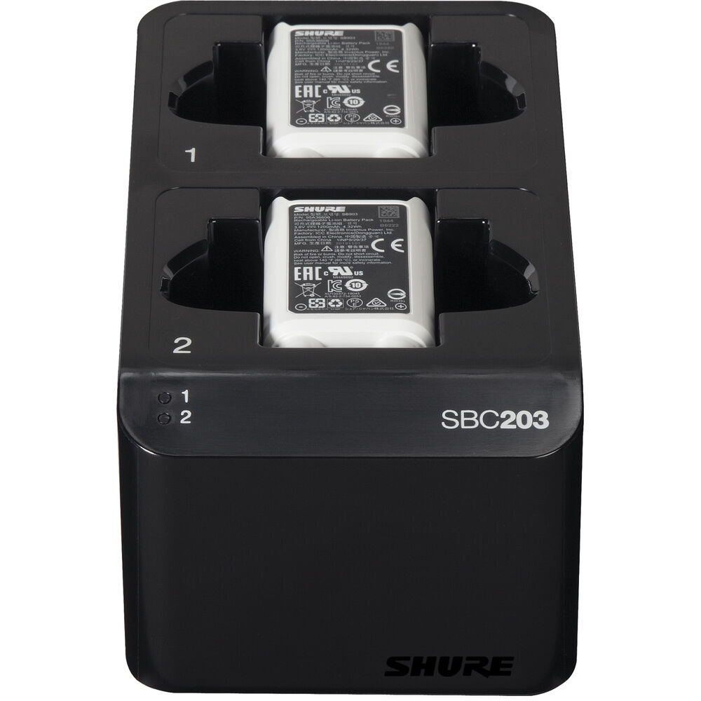 Shure SBC203-US Dual Docking Charger