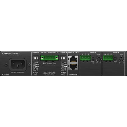 Lab Gruppen FA1202 2-120 Watt Per Channel Commercial Amplifier